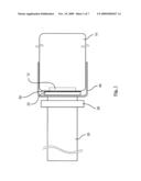 Receiver Tube and Retaining Clamp Assembly for a Hearing Instrument Receiver diagram and image