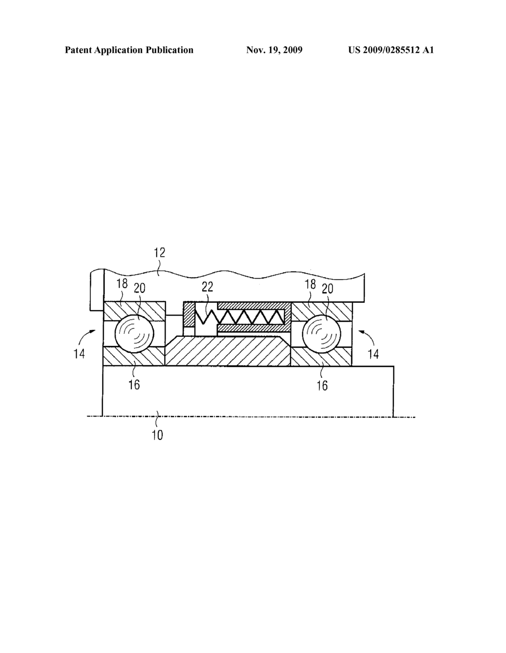 ROLLER BEARING, ROLLER BODY FOR A ROLLER BEARING, AND DEVICE HAVING ROLLER BEARINGS - diagram, schematic, and image 02