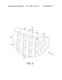 Enhanced bed separation in a styrene monomer reactor using milled plates diagram and image