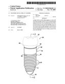 POLYMERIC DENTAL IMPLANT ASSEMBLY diagram and image