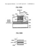 SEMICONDUCTOR LIGHT-EMITTING DEVICE, SURFACE-EMISSION LASER DIODE, AND PRODUCTION APPARATUS THEREOF, PRODUCTION METHOD, OPTICAL MODULE AND OPTICAL TELECOMMUNICATION SYSTEM diagram and image