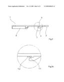 MOUNTING PLATE WITH FIXING MEANS FOR AN ELECTRICAL DEVICE diagram and image