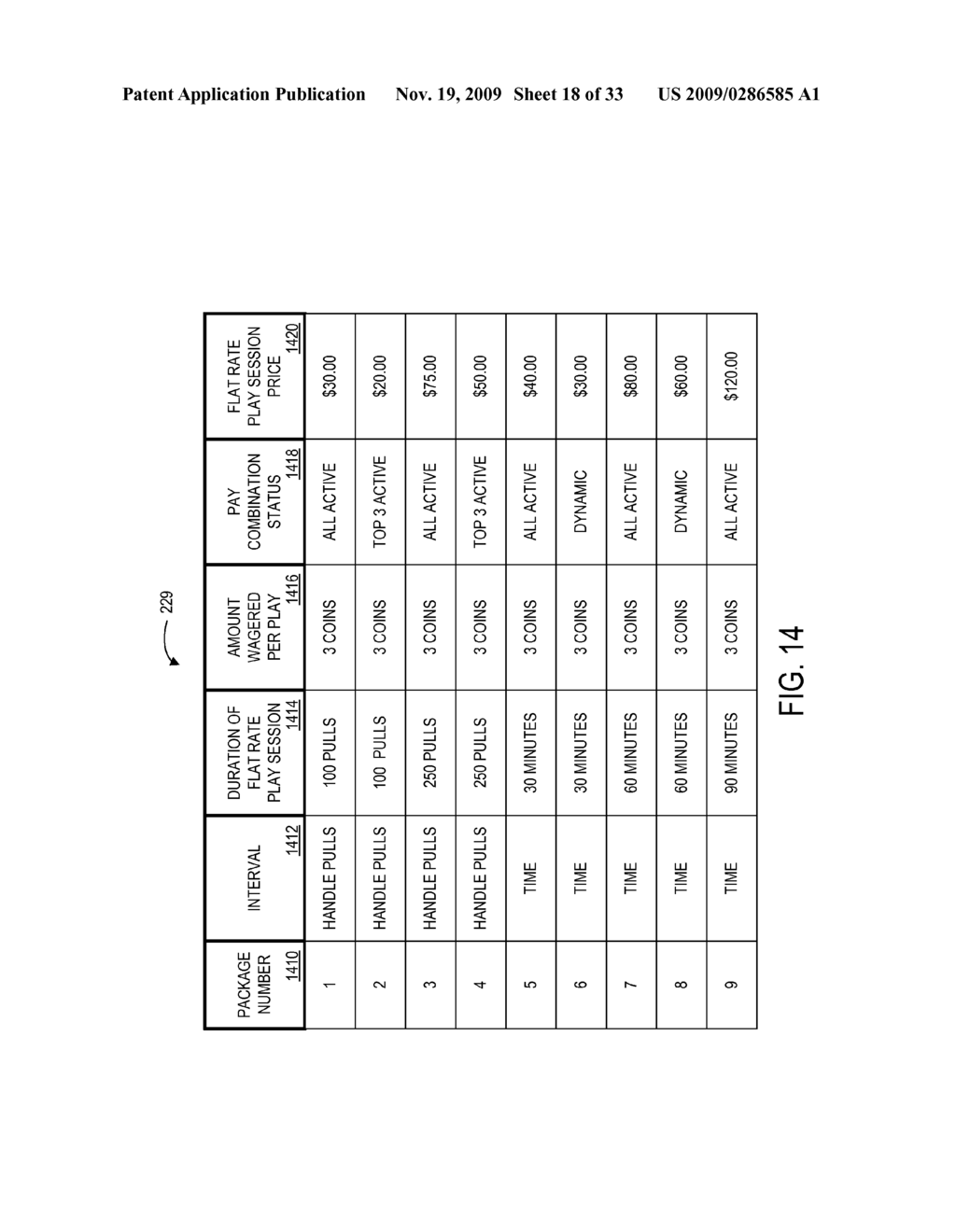 METHODS AND APPARATUS FOR FACILITATING FLAT RATE PLAY SESSIONS - diagram, schematic, and image 19