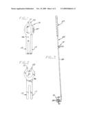 GOLF CLUB LIFTER TOOL TO RELEASEABLY MOUNT TO THE CLUB GRIP diagram and image