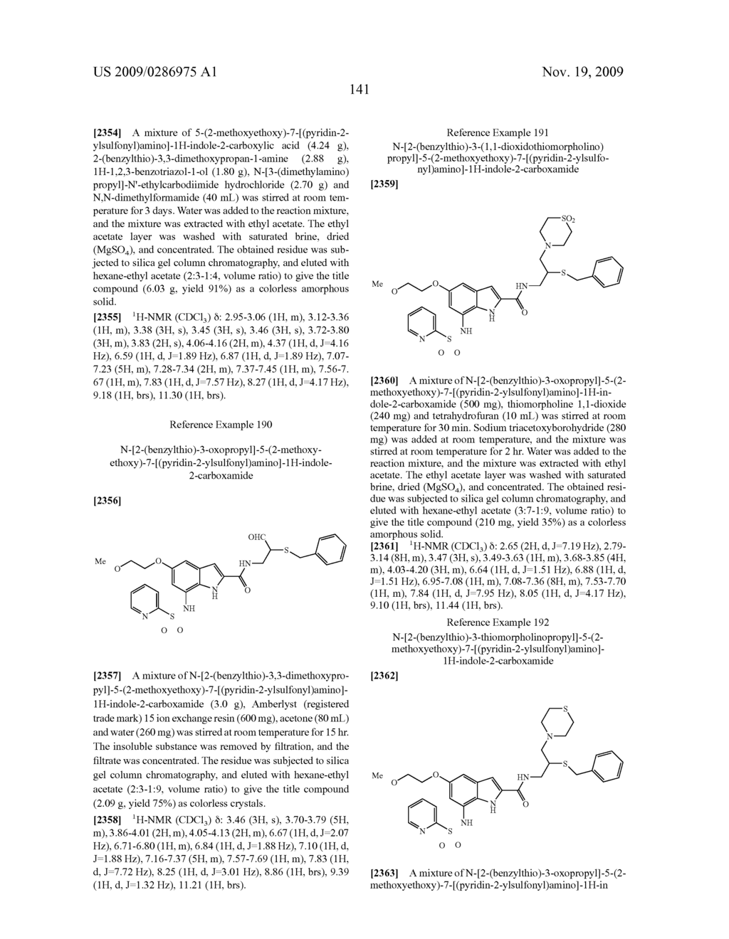Indole compound - diagram, schematic, and image 142