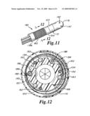 Temperature compensated strain sensing catheter diagram and image