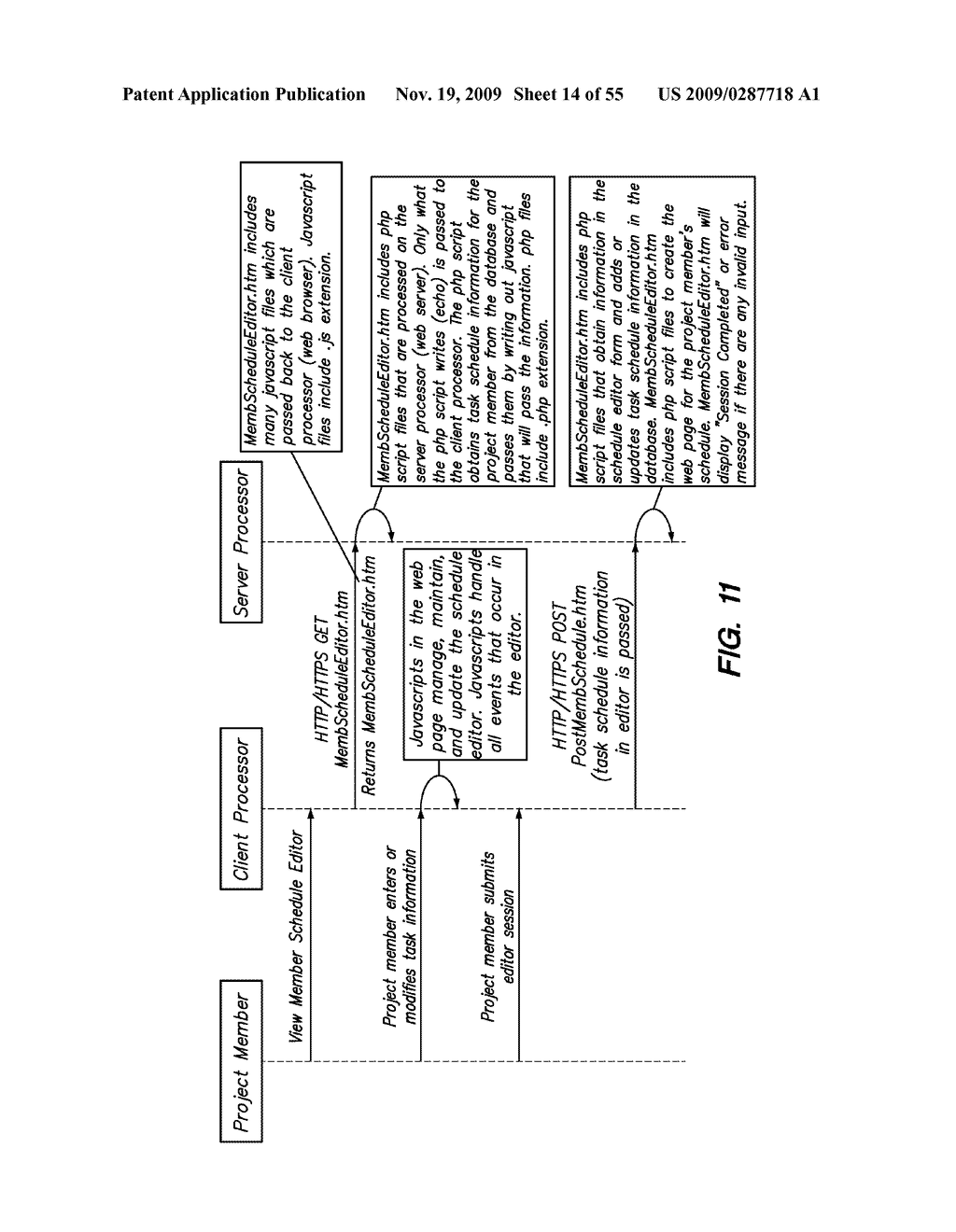 Managing Project Schedule Data Using Separate Current And Historical Task Schedule Data And Revision Numbers - diagram, schematic, and image 15