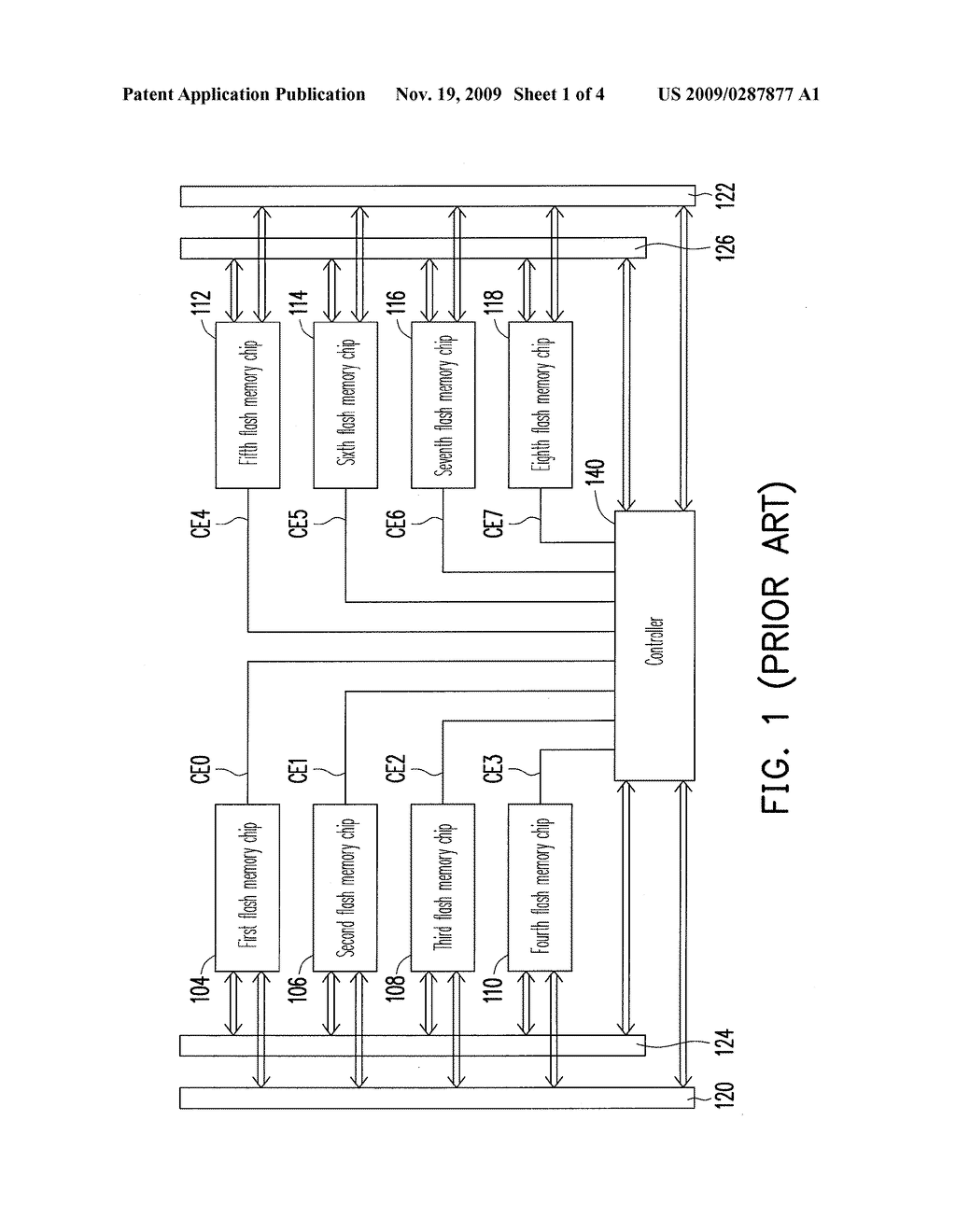 MULTI NON-VOLATILE MEMORY CHIP PACKAGED STORAGE SYSTEM AND CONTROLLER AND ACCESS METHOD THEREOF - diagram, schematic, and image 02