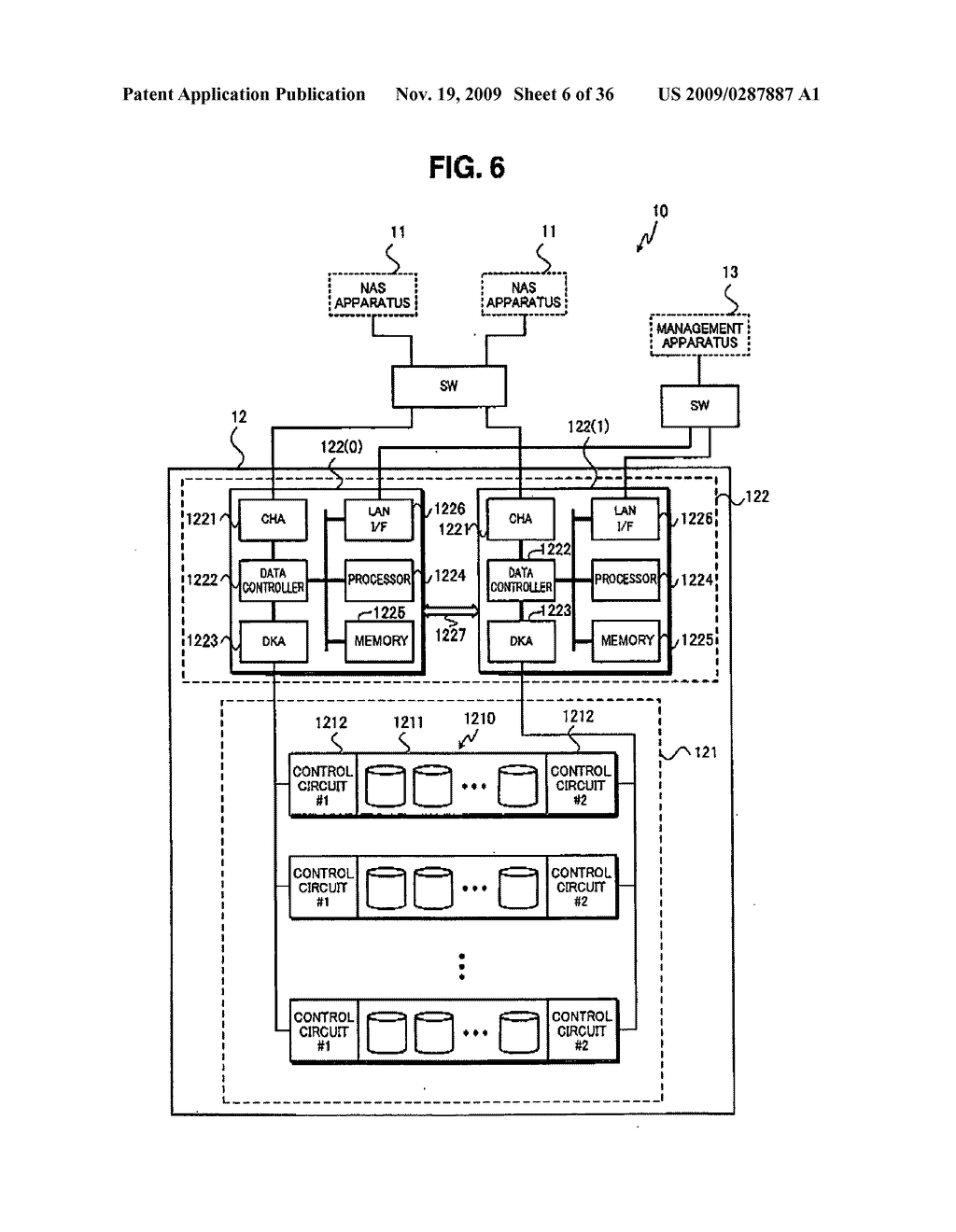 Storage system and method of managing a storage system using a management apparatus - diagram, schematic, and image 07