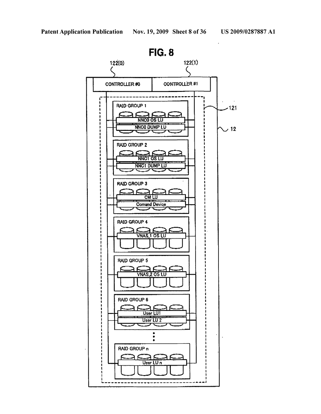 Storage system and method of managing a storage system using a management apparatus - diagram, schematic, and image 09