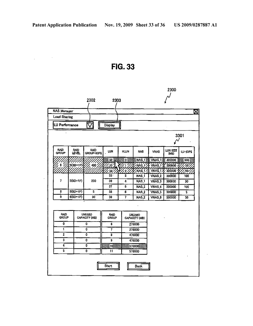 Storage system and method of managing a storage system using a management apparatus - diagram, schematic, and image 34