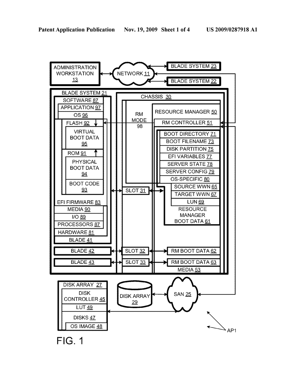 MANAGING EXTENSIBLE FIRMWARE INTERFACE (EFI) BOOT DATA - diagram, schematic, and image 02