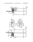 Knife Carrier Having Deactivatable Spring-Loading diagram and image