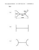 Device for producing break-scheduled line for vehicle upholstery member diagram and image