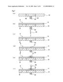 Device for producing break-scheduled line for vehicle upholstery member diagram and image