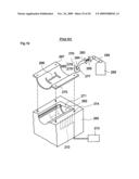 Device for producing break-scheduled line for vehicle upholstery member diagram and image