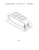 Heat sink for chips diagram and image