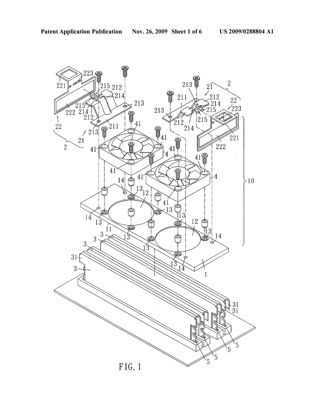 Heat sink for chips - diagram, schematic, and image 02