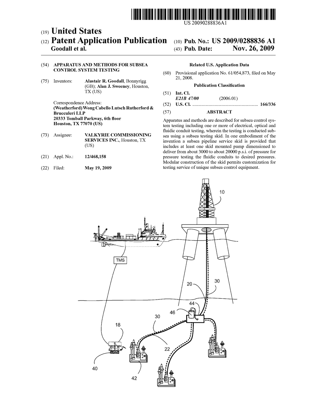 Apparatus and Methods for Subsea Control System Testing - diagram, schematic, and image 01