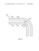 CURVILINEAR WIRING STRUCTURE TO REDUCE AREAS OF HIGH FIELD DENSITY IN AN INTEGRATED CIRCUIT diagram and image