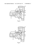 RAILCAR COUPLER LOCK WITH INCREASED CHAMFER ON THE KNUCKLE SHELF SEAT diagram and image