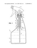 CHILD RESISTANT CONCENTRATE CARTRIDGE AND ASSOCIATED DILUTING AND DISPENSING CONTAINER diagram and image