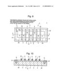 Semiconductor integrated circuit including transistor having diffusion layer formed at outside of element isolation region for preventing soft error diagram and image