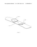 Shock absorbing and energy return system for board sports diagram and image