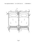 DUAL INDEPENDENT SIDE-BY-SIDE STROLLER diagram and image