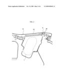 APPARATUS FOR LEADING TO NORMAL TEARING OF INSTRUMENT PANEL HAVING BUILT-IN PASSENGER AIR BAG diagram and image