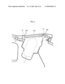 APPARATUS FOR LEADING TO NORMAL TEARING OF INSTRUMENT PANEL HAVING BUILT-IN PASSENGER AIR BAG diagram and image