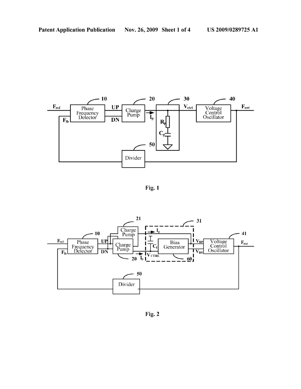 Self-Biased Phase Locked Loop - diagram, schematic, and image 02