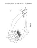 ELECTRONIC APPARATUS AND THREE-DIMENSIONAL INPUT DEVICE THEREOF diagram and image