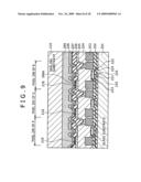 Display device, method of laying out light emitting elements, and electronic device diagram and image