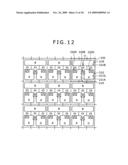 Display device, method of laying out light emitting elements, and electronic device diagram and image