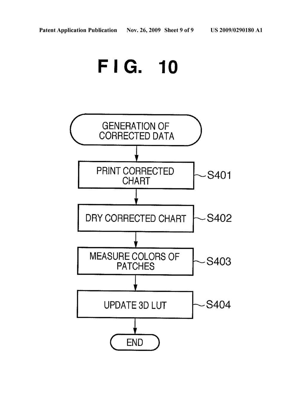 PRINTING SYSTEM, PRINTING APPARATUS, COMPUTER-READABLE STORAGE MEDIUM, AND CALIBRATION METHOD - diagram, schematic, and image 10