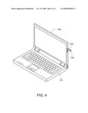 PORTABLE COMPUTER WITH PROJECTING FUNCTION diagram and image