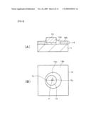 MOUNTING METHOD, MOUNTED STRUCTURE, MANUFACTUREING METHOD FOR ELECTRONIC EQUIPMENT, ELECTRONIC EQUIPMENT, MANUFACTURING METHOD FOR LIGHT-EMITTING DIODE DISPLAY, AND LIGHT-EMITTING DIODE DISPLAY diagram and image