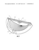 Non-Glare Reflective LED Lighting Apparatus with Heat Sink Mounting diagram and image