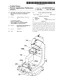 Method and apparatus for clamping rectangular parallelepipedic work diagram and image