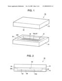 Method of manufacturing a semiconductor device and molding die diagram and image