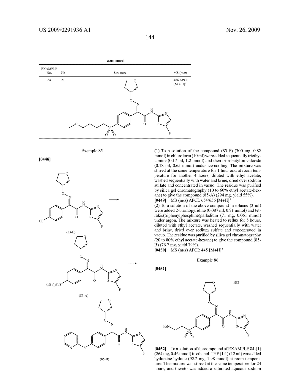 OXIME DERIVATIVE AND PREPARATIONS THEREOF - diagram, schematic, and image 145