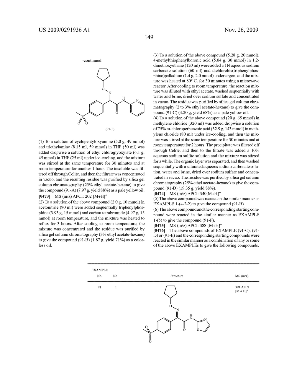 OXIME DERIVATIVE AND PREPARATIONS THEREOF - diagram, schematic, and image 150