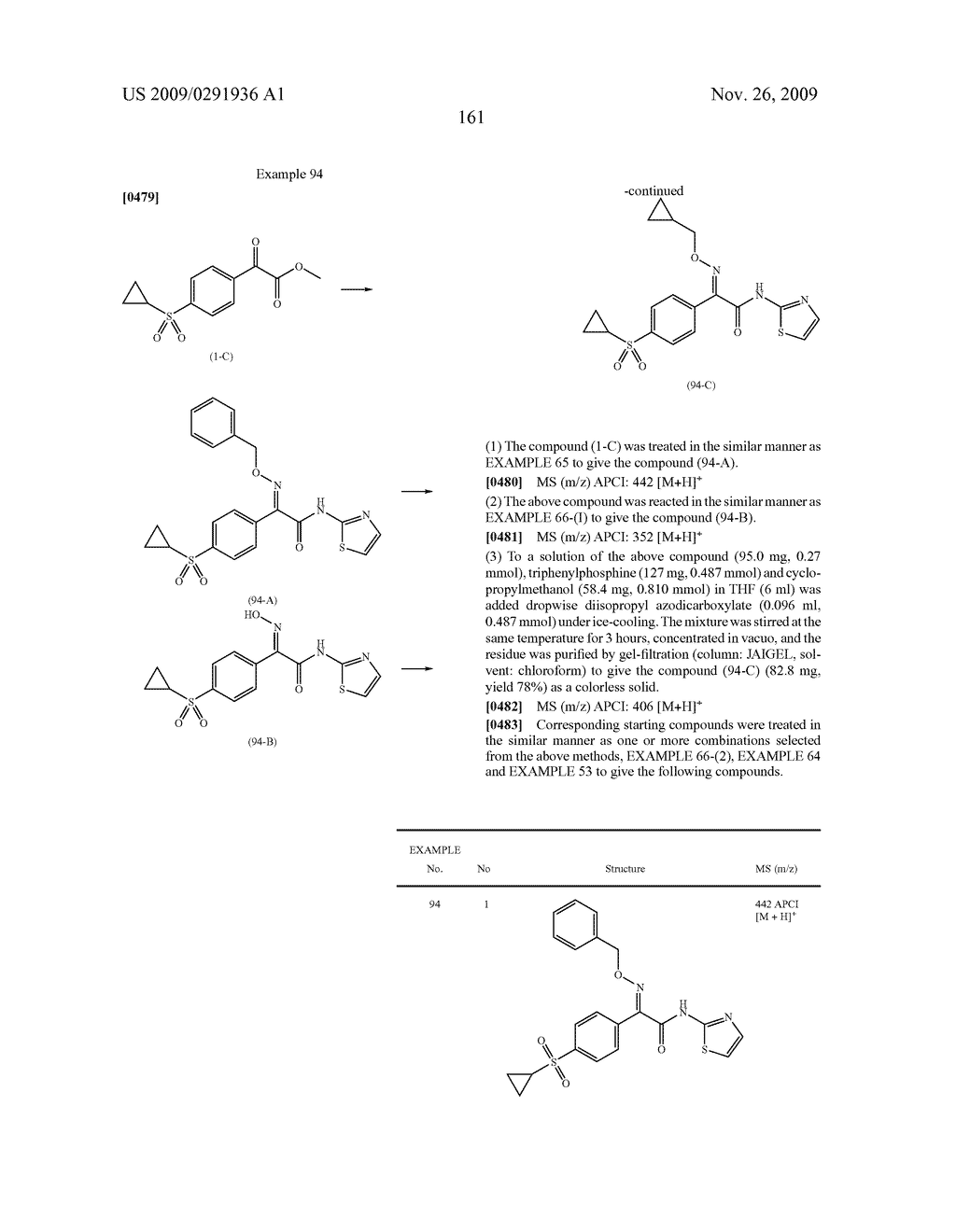 OXIME DERIVATIVE AND PREPARATIONS THEREOF - diagram, schematic, and image 162