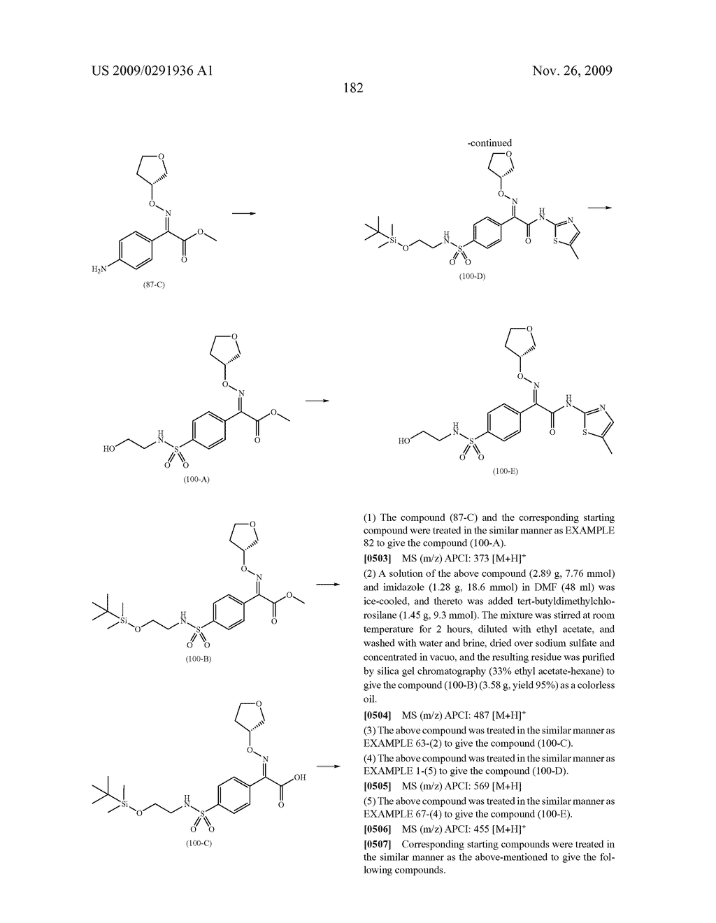 OXIME DERIVATIVE AND PREPARATIONS THEREOF - diagram, schematic, and image 183