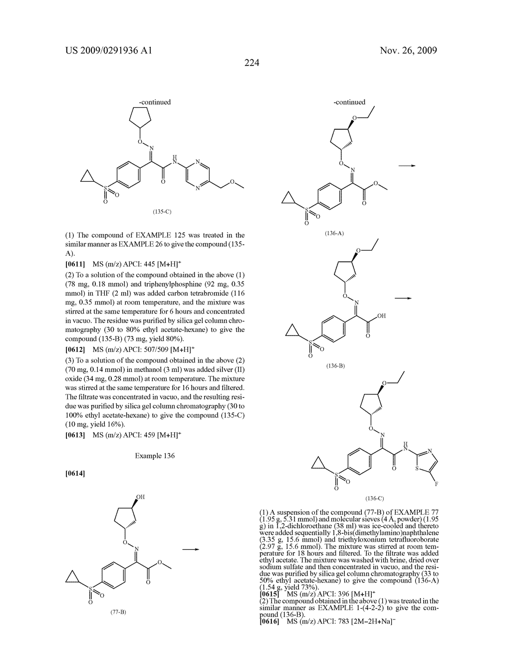 OXIME DERIVATIVE AND PREPARATIONS THEREOF - diagram, schematic, and image 225