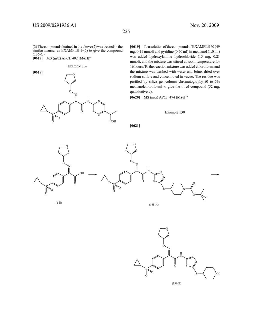 OXIME DERIVATIVE AND PREPARATIONS THEREOF - diagram, schematic, and image 226