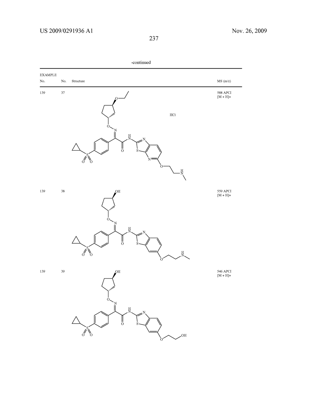 OXIME DERIVATIVE AND PREPARATIONS THEREOF - diagram, schematic, and image 238