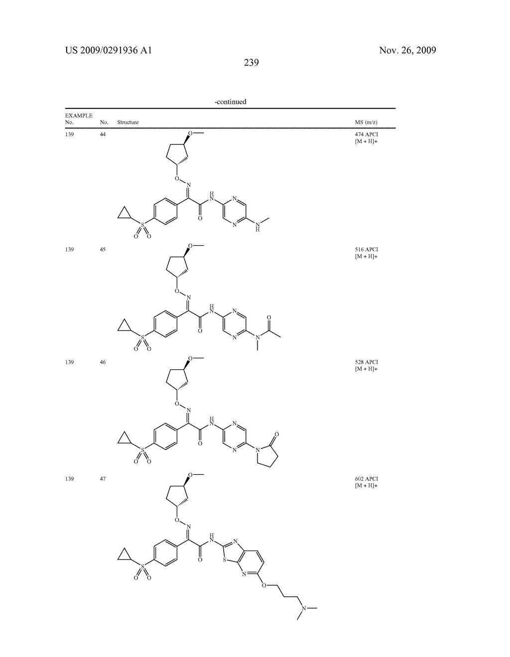 OXIME DERIVATIVE AND PREPARATIONS THEREOF - diagram, schematic, and image 240