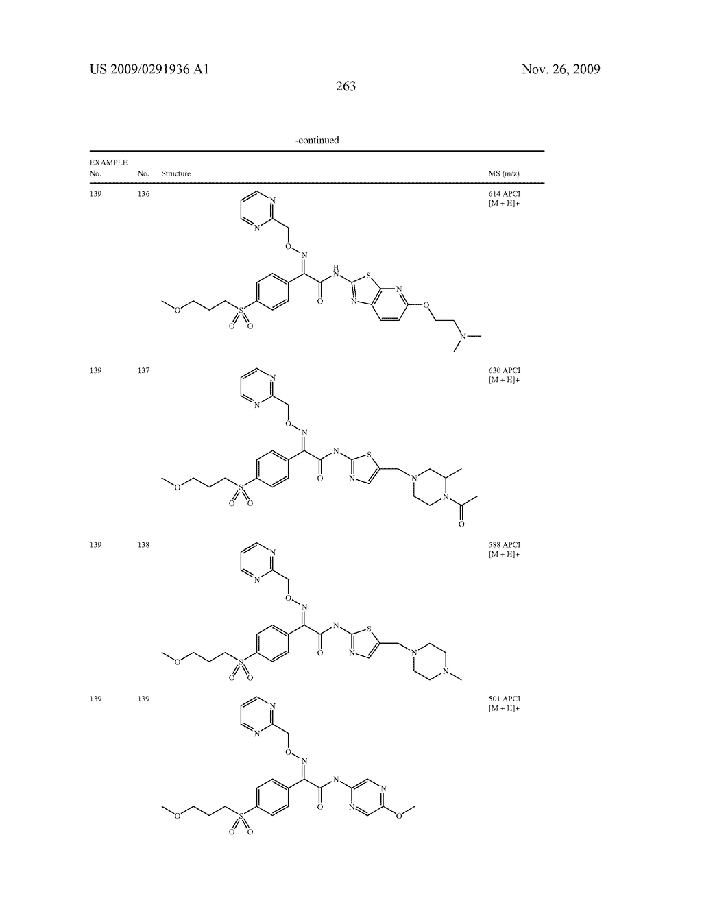 OXIME DERIVATIVE AND PREPARATIONS THEREOF - diagram, schematic, and image 264